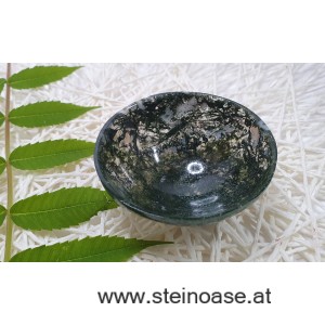 Kristallschale - Steinschale Moosachat